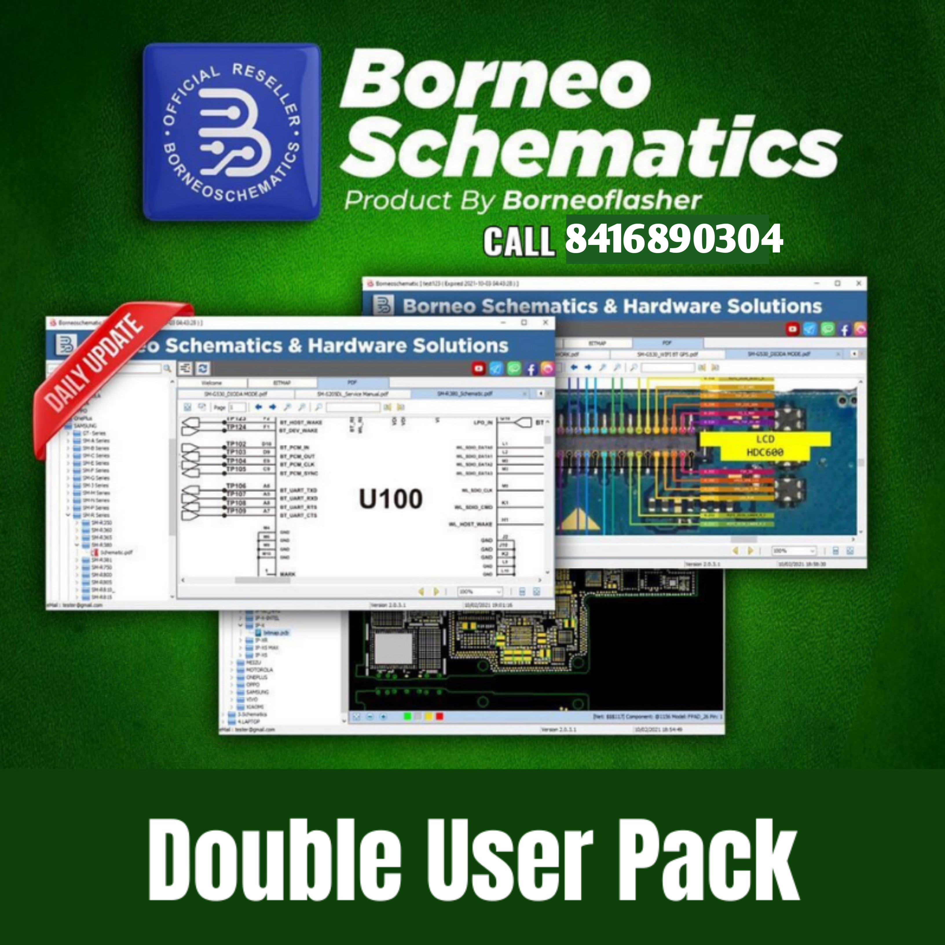 Borneo Schematics Tool (Double User Pack Activation) Borneo Schematics Tool (Double User Pack Activation)